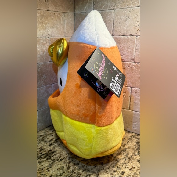 Hello Kitty Halloween Trick or Treat Plush Sanrio Candy Corn Outfit Kidrobot - Picture 4 of 12